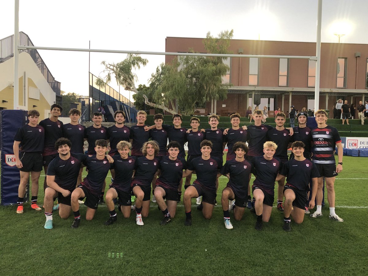 Congratulations to our 1st XV for finishing the pool stage of their season unbeaten.
The finals await!
#TeamDC
⁦@uaerugby⁩ 
⁦@GulfYouthSport⁩ 
🏉👏👏👏💥👏👏👏🏉