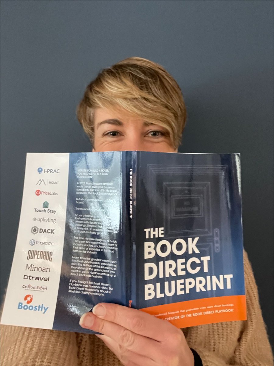 It's #bookdirectday today! Our top tip to help increase direct bookings:

⚡️ Prioritise your guest comms. Serve guests the info they need, when they need it, with a sprinkling of your personality!

Wanna know more? See the Book Direct Blueprint like @katestinchcombe ⬇️