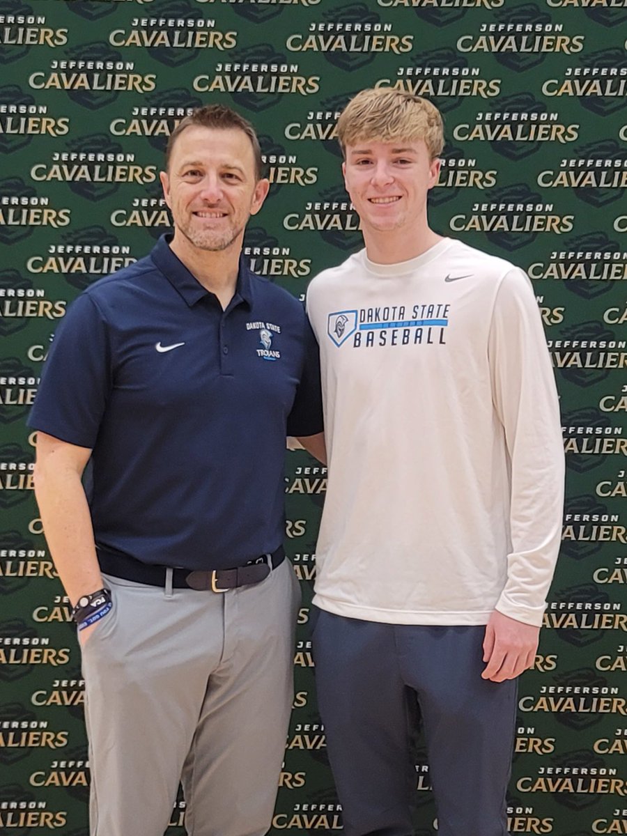 Congratulations to our 3 players that have committed to play at the next level. 
Noah Hollingshead - Midland University 
Tyler Olson - Iowa Western Community College 
Braylon Bear - Dakota State University. 
<a href="/Noah23Shead/">Noah Hollingshead</a> 
<a href="/TylerOlson605/">Tyler Olson</a> 
<a href="/braylon_bear/">Braylon Bear</a>