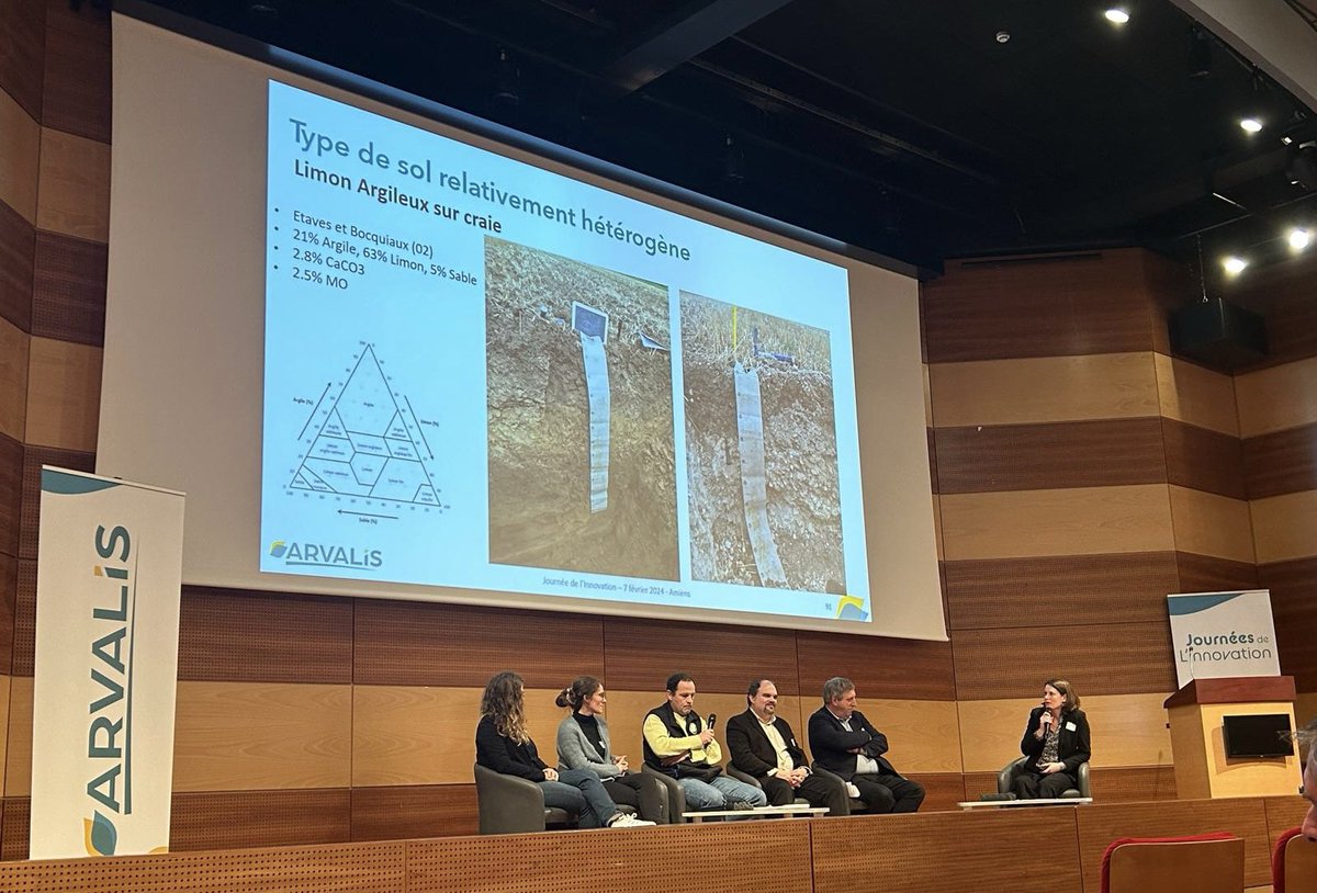 ArvalisHdF's tweet image. Témoignage de @GuyotVincent02, agriculteur dans l’Aisne qui de par son système de cultures, la mise en œuvre des couverts et la suppression du labour depuis 20 ans améliore la fertilité de ses sols pas toujours faciles à cultiver!
#JIARVALIS 
@Arvalisofficiel