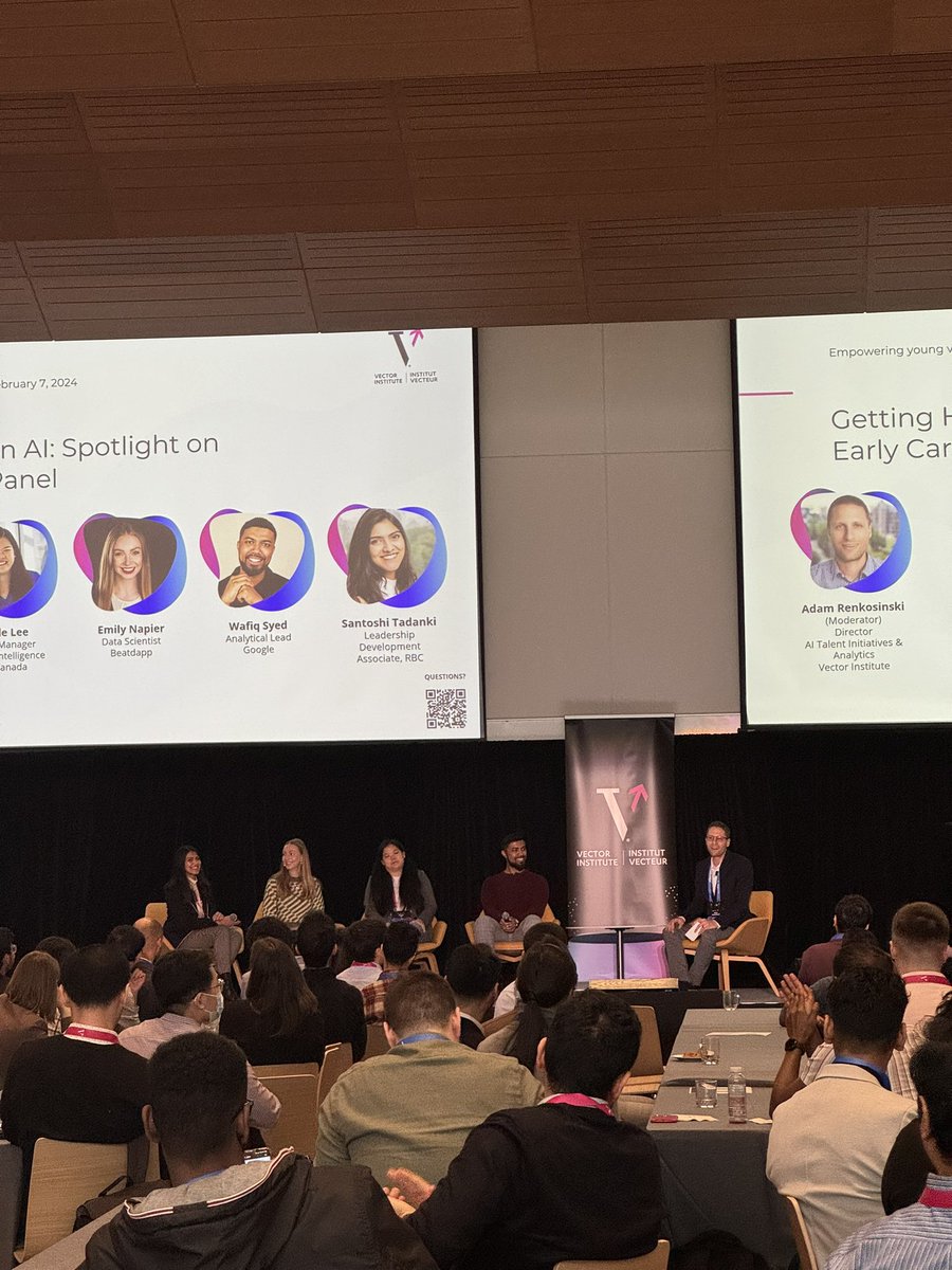 Dive deep with AI pros from Bell, Beatdapp, Google, &amp; RBC as they dish about how you can land your dream AI role during Vector's #Remarkable2024. Don't miss this live panel 👇
vectorinstitute.swoogo.com/remarkable-202…