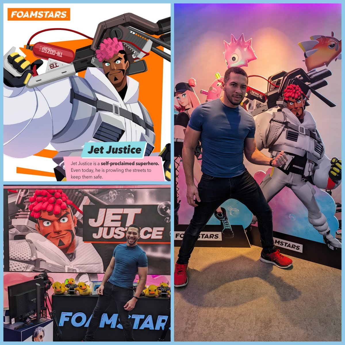 🫧🫧NEW GAME 🫧🫧

FOAMSTARS out now &amp; I voice Jet Justice in this ridiculously fun foam-fest! 

They said "bubble surfing, evil sheep, foam shotgun" and I said "I'm in"

Thx <a href="/jogreenradio/">Jo Green</a> <a href="/SideGlobal/">Side</a> <a href="/SquareEnix/">Square Enix</a> <a href="/foamstarsgame/">FOAMSTARS</a> <a href="/AgentDaeche/">The Voice Agency</a> 

Fire up those Jets for Justice!✈️⚖️🫧