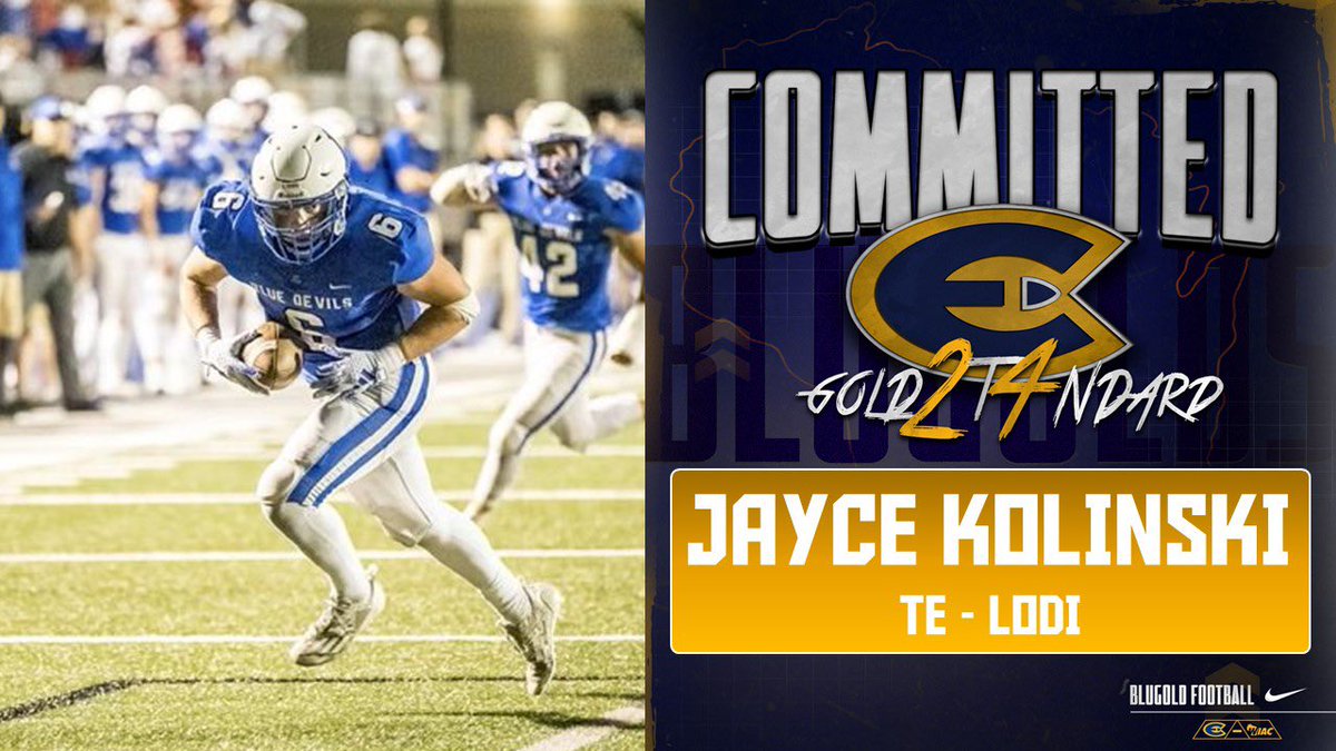 National Signing Day! <a href="/UWECFootball/">Blugold Football</a> <a href="/CoachE_Blugolds/">Rob Erickson</a> <a href="/CoachBobDunnJr/">Bob Dunn</a> #GOLD2T4NDARD