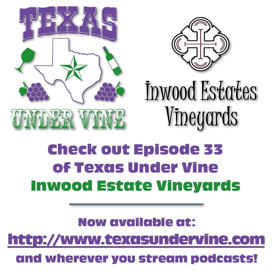 Episode 33 of Texas Under Vine features Inwood Estates Vineyards! Hear their story, unique approach to viticulture, and great wines. Tune in and get ready to be inspired by the passion and dedication behind Inwood Estate. texasundervine.com/episode/inwood… youtu.be/bL-a9wv_pdU