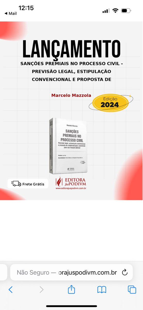 Já está disponível para venda no site da @editorajuspodivm a segunda edição do “Sanções Premiais”. Esta edição está atualizada com inúmeras decisões do STJ e STF sobre o tema, que inclusive fazem referência ao livro. Boa leitura.