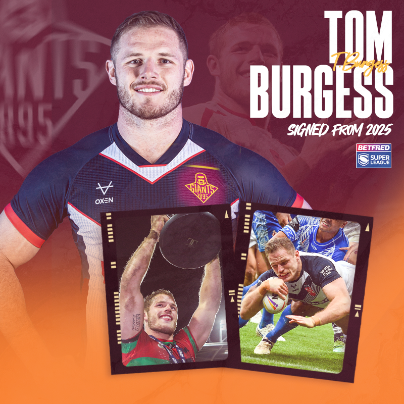 Giantsrl's tweet photo. 📝 Thomas Burgess will become a Huddersfield Giant, signing a three-year deal from 2025. 🔥⚡️

Reaction and Quotes 👇

#Un𝘽𝙚𝙡𝙞𝙚𝙫𝙖𝙗𝙡𝙚