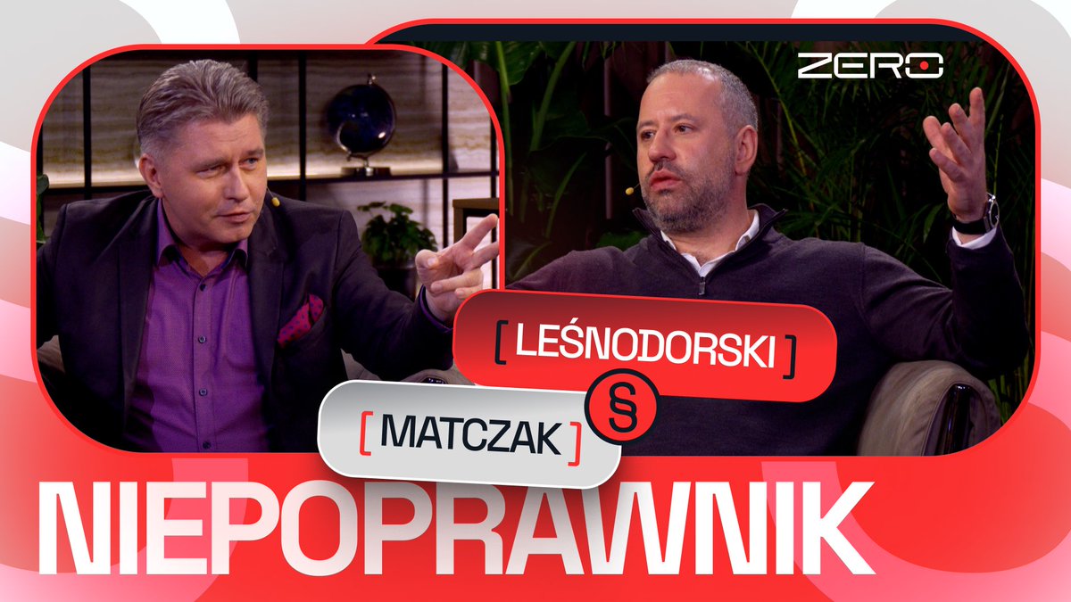 OficjalneZero's tweet photo. Kolejna premiera- NIEPOPRAWNIK 🚀

@wsamraz i @BL_1916 podejmą się tematu Trybunału Konstytucyjnego 🤔 Ale nie tylko… 👀

17:00 Kanał Zero

#kanalzero #niepoprawnik https://t.co/EhRukcaFK2