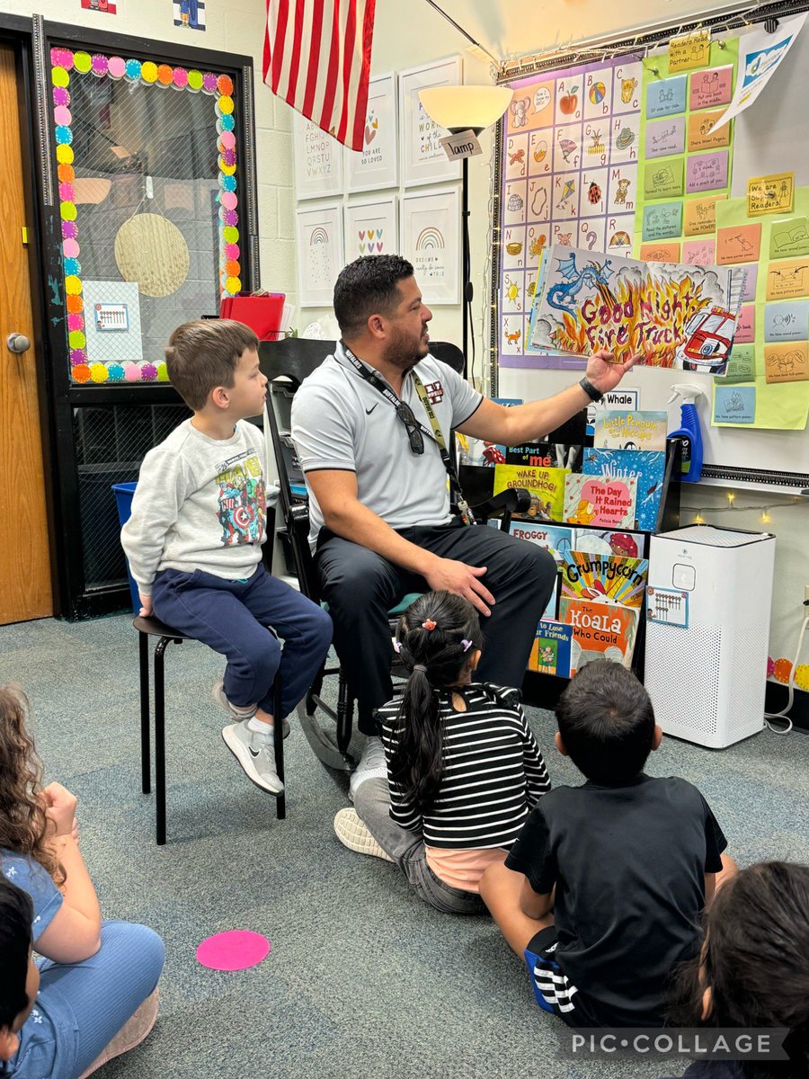 There’s nothing K2 loves more than a read aloud! 📚 Thank you <a href="/nick_coenraad/">Nick Coenraad, Ed.D.</a> for coming in to read a book to K2 this morning! <a href="/AustinElem/">Austin Elementary</a> #WorldReadAloudDay