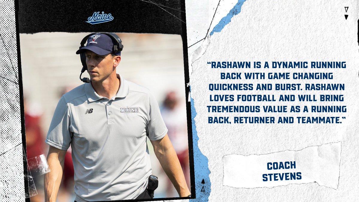Coach Stevens shares his thoughts on RB Rashawn Marshall!

#BlackBearNation