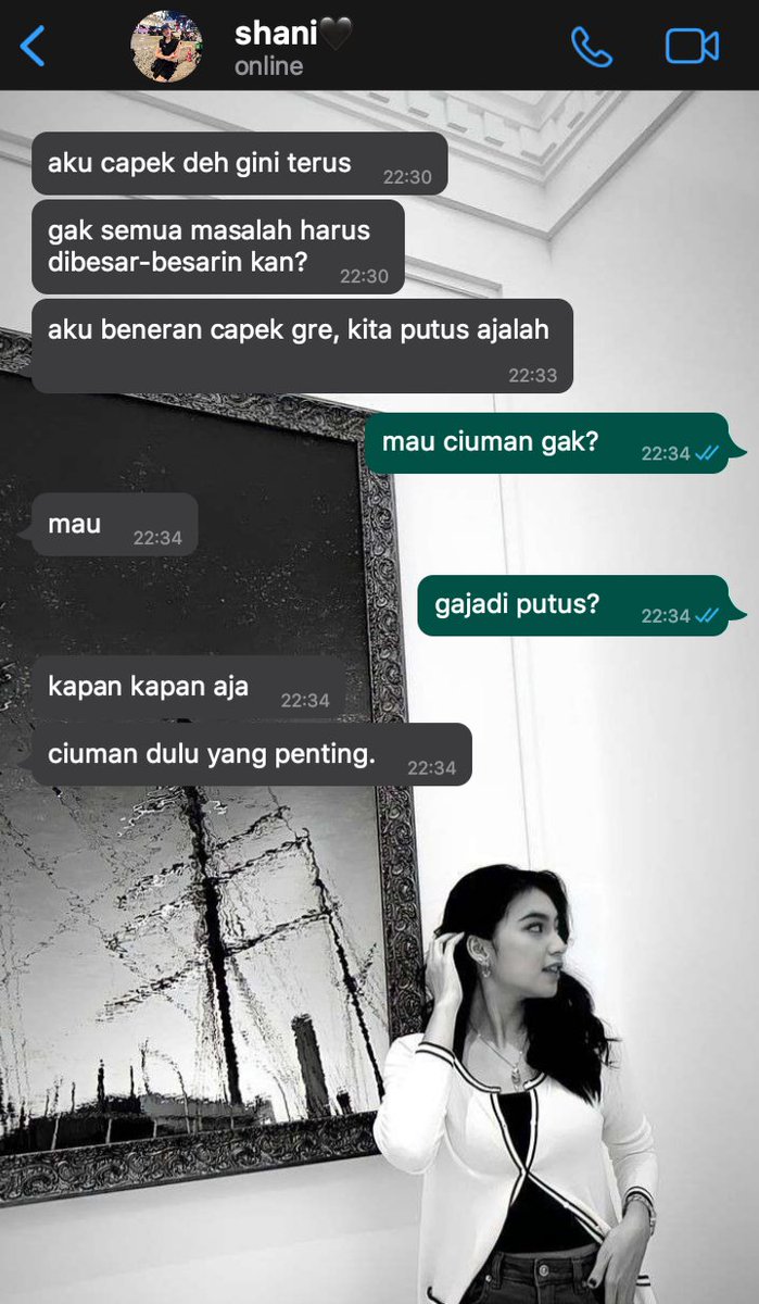 rineysg's tweet photo. ; “putus”

─ greshan one tweets au
©rineysg https://t.co/9064QYb21c