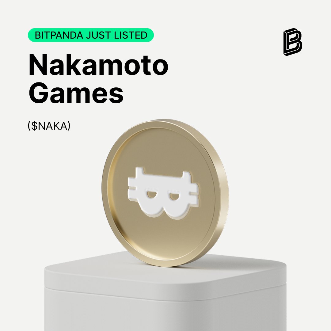 Have you heard of <a href="/NakamotoGames/">Nakamoto.Games</a>? 
They're a web3 gaming plattform, with tons of cool play-to-earn games, powered by $NAKA, now available on Bitpanda.

Learn more: bitpanda.com/en/prices/naka…
