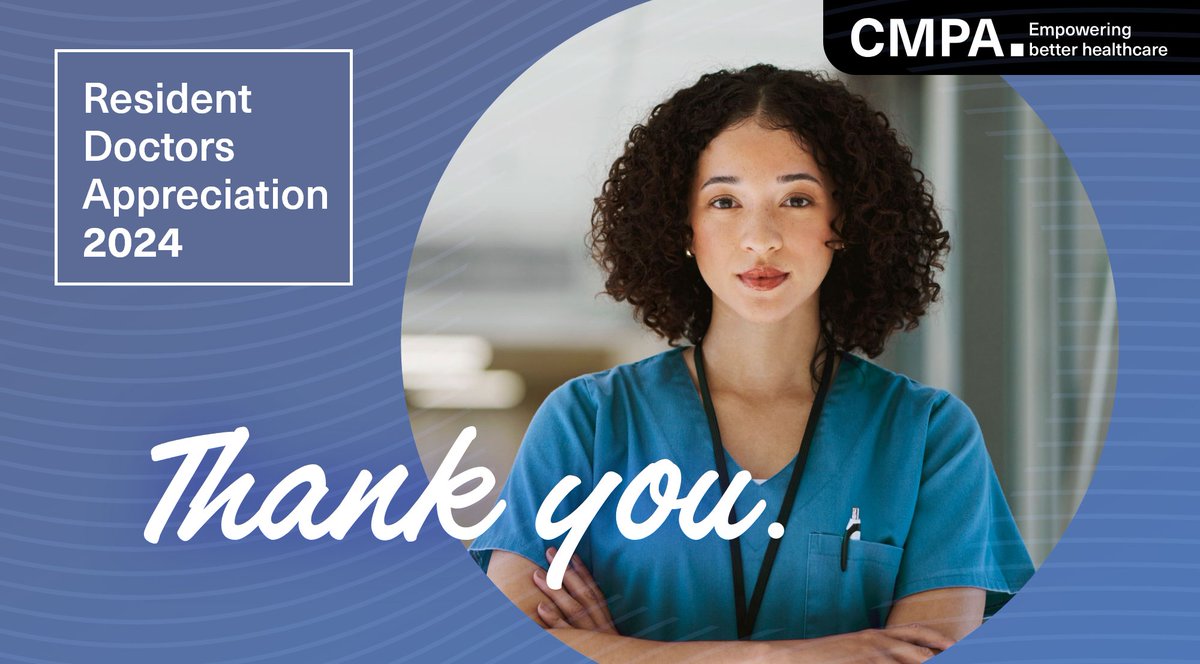 It’s #ResidentDoctorsAppreciation2024!

Residents: THANK YOU for the high-quality care you provide your patients day in &amp; day out…

for balancing your role as learner &amp; provider...

and for always being there for your colleagues, communities &amp; Canadian healthcare.
#PGME #MedEd