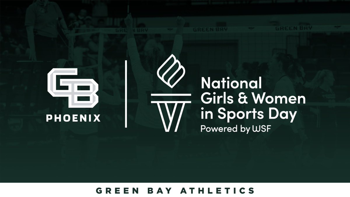 GBPhoenix's tweet photo. Happy National Girls & Women in Sports Day! Shoutout to all of our female student-athletes, coaches, and staff!
#NGSWD | #LeadHerForward https://t.co/wAuAagiGQo