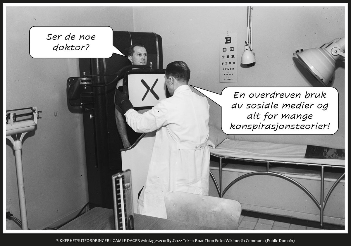 Jeg er usikker på hva slags medisin som fungerer mot dette.

Vi er vår egen verste fiende og det blir ikke noe bedre med kunstig intelligens.

#vintagesecurity #infosec #sikkerhet #some #påvirkning #humor #ironi