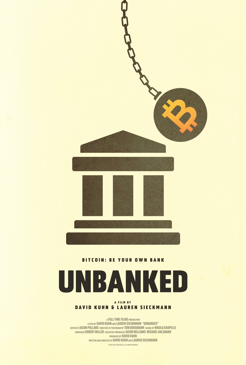 A global #bitcoin documentary by myself and David Kuhn. 

Coming soon… 

<a href="/UnbankedMovie/">Unbanked</a>
