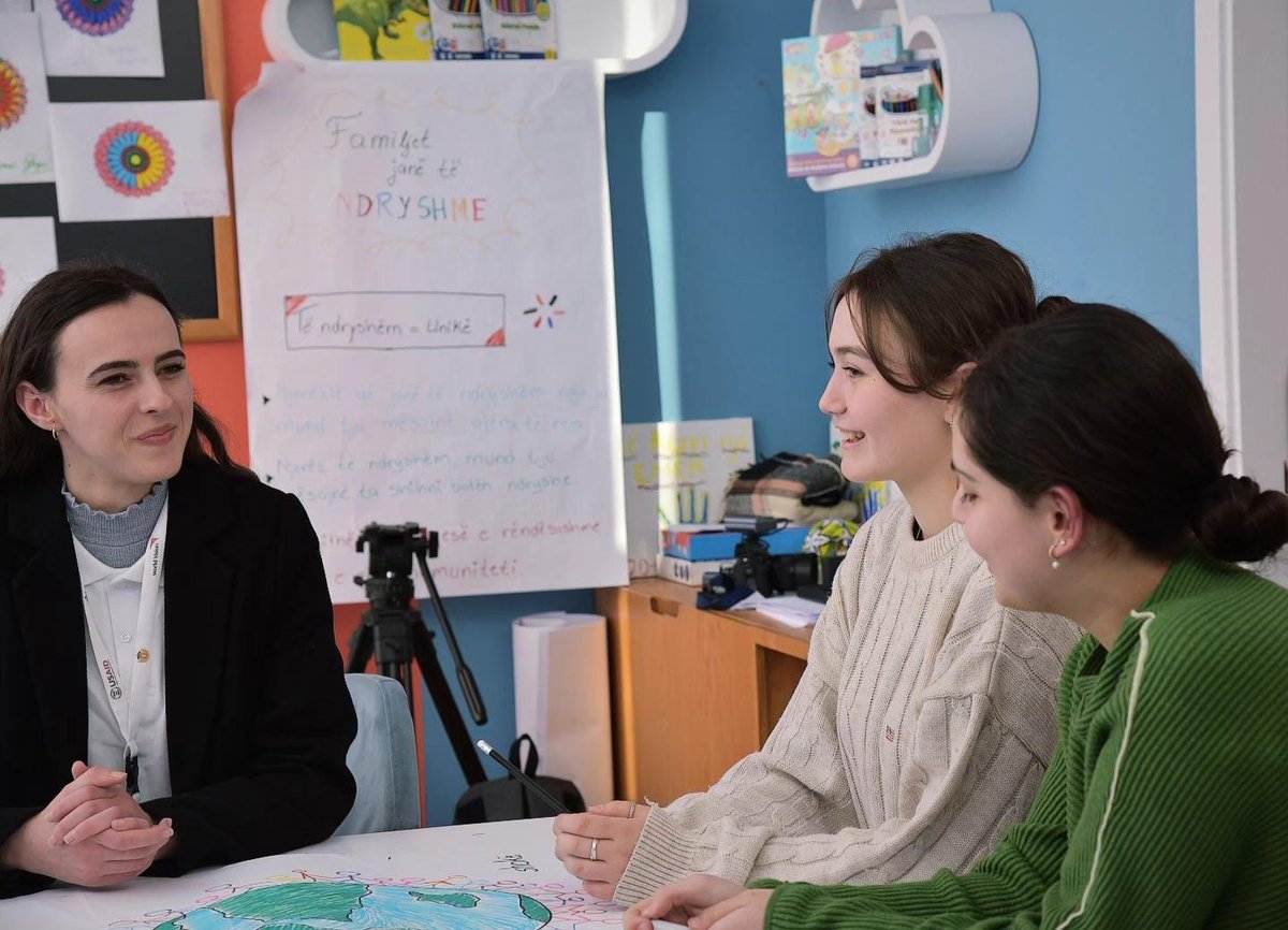 UNDPAlbania's tweet photo. The Improving Community Resilience program, funded by @USAIDAlbania &amp;implemented by #UNDP, has established a great support model 4 marginalized communities. Read the story fr/Kurbin Resilience Centre,which operates in p'ship w/Municipality&amp; @WVAlbania 
👉https://t.co/Krh4VE85lK https://t.co/TO4KhJSlFu
