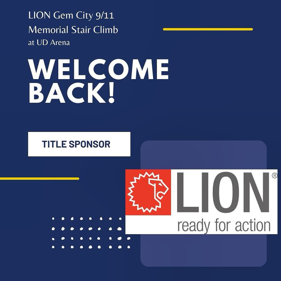 LION Gem City Stair Climb at UD Arena tweet media