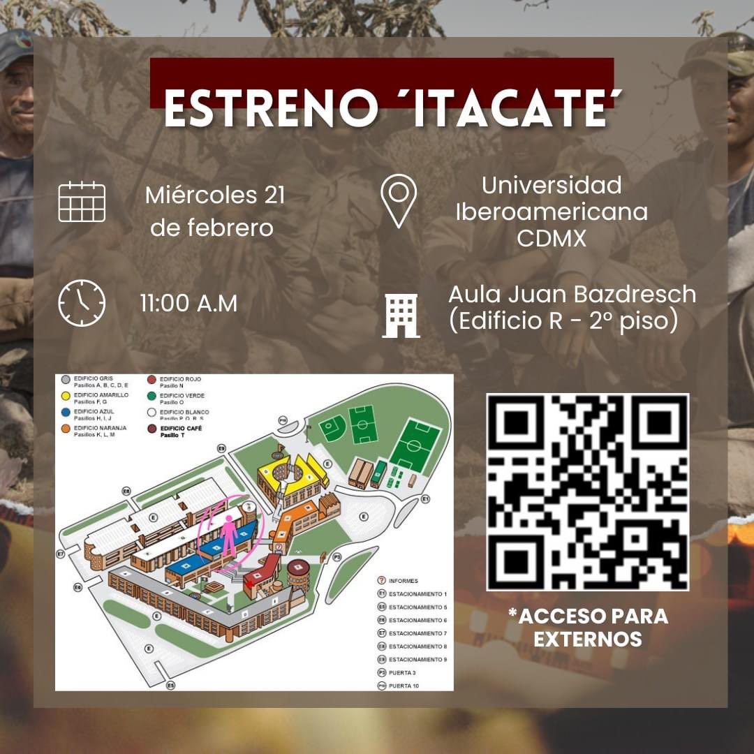 piai_uia's tweet photo. Atención amantes del cine 🎥🎫
Vive el #estreno de la nueva serie #Itacate donde te sumergirás en las tradiciones de la cultura ñhäñhú a través de las emocionantes aventuras de los cazadores 🏹
¡Reserva la fecha!
@cinetonala
@IncidenciaIbero https://t.co/aQlQ4vUTAp