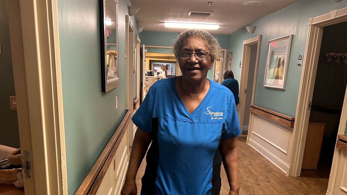 Please join us to show our appreciation for Barbara Spencer from Signature Health Care in Taylorsville, KY! Barbara is a health care hero and a strong union member who works hard to care for others all year long. #BlackHistoryMonth #BlackExcellence