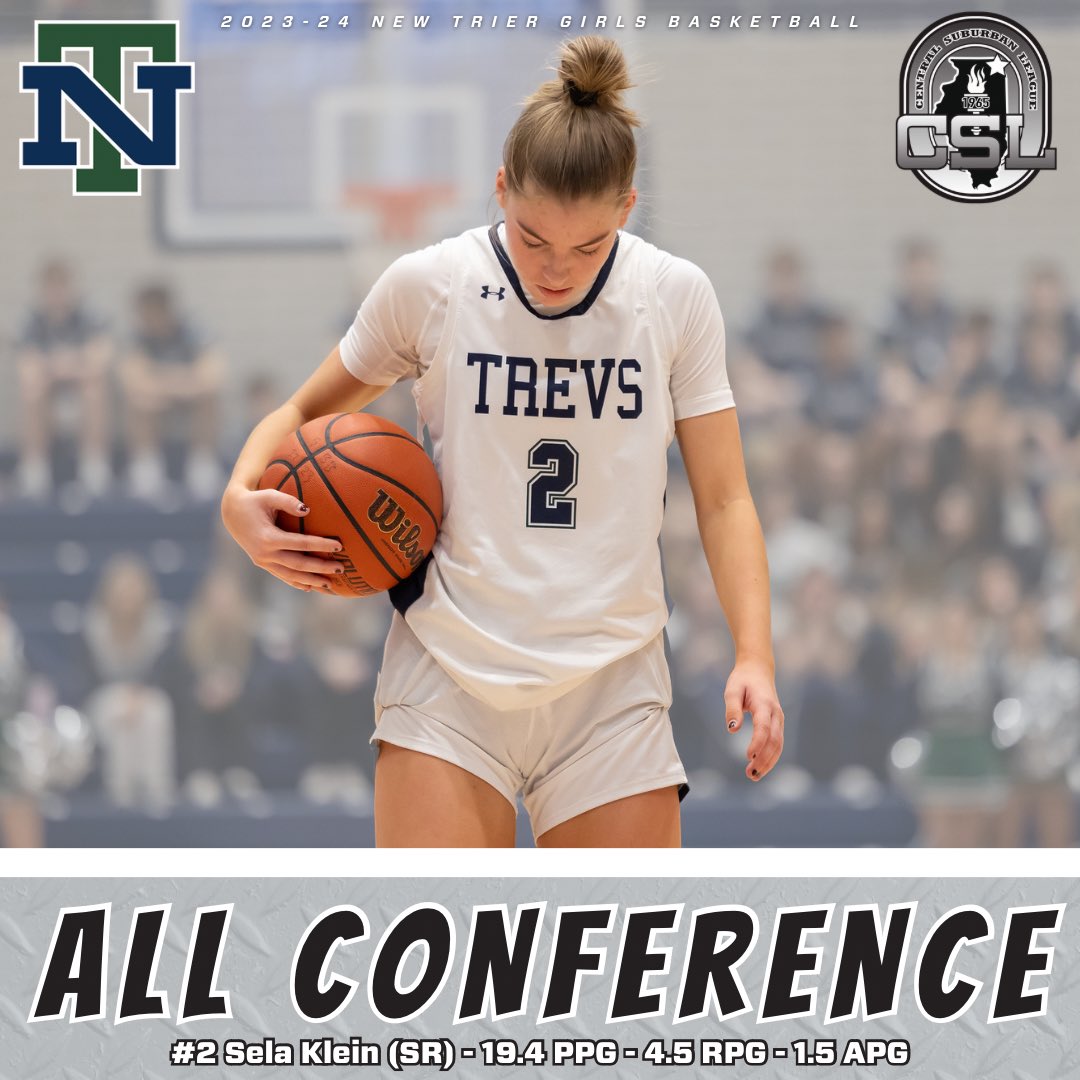 Congratulations to Senior Sela Klein on being named to the 2023-24 Central Suburban League All-Conference Team.