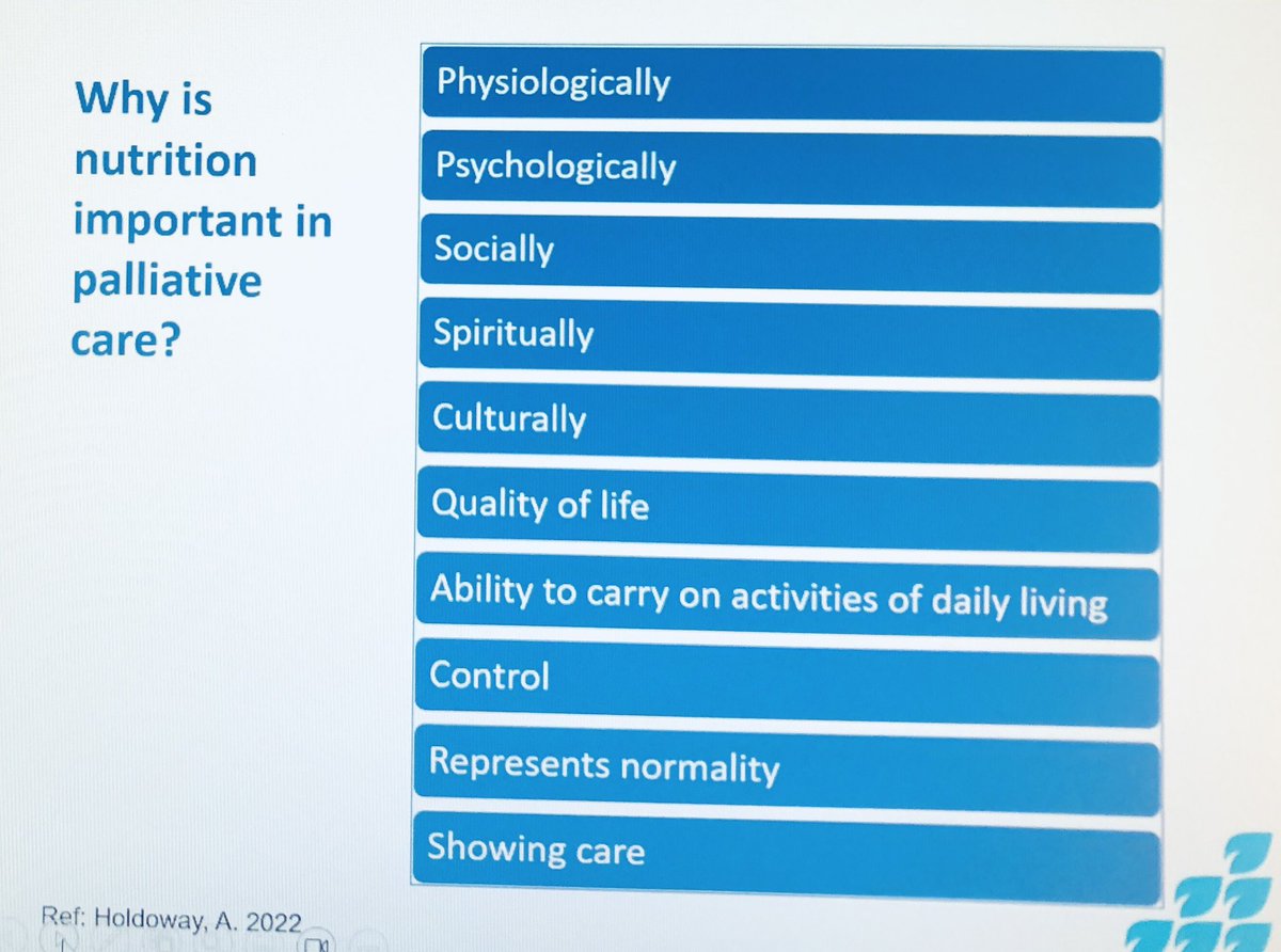 3rd @ACPOPC webinar. In collaboration with @BDA_Oncology palliative care sub-group. Highlighting the impact of malnutrition in cancer care, identifying issues and optimising nutritional intake. Really useful guidance for #oncology #AHPs