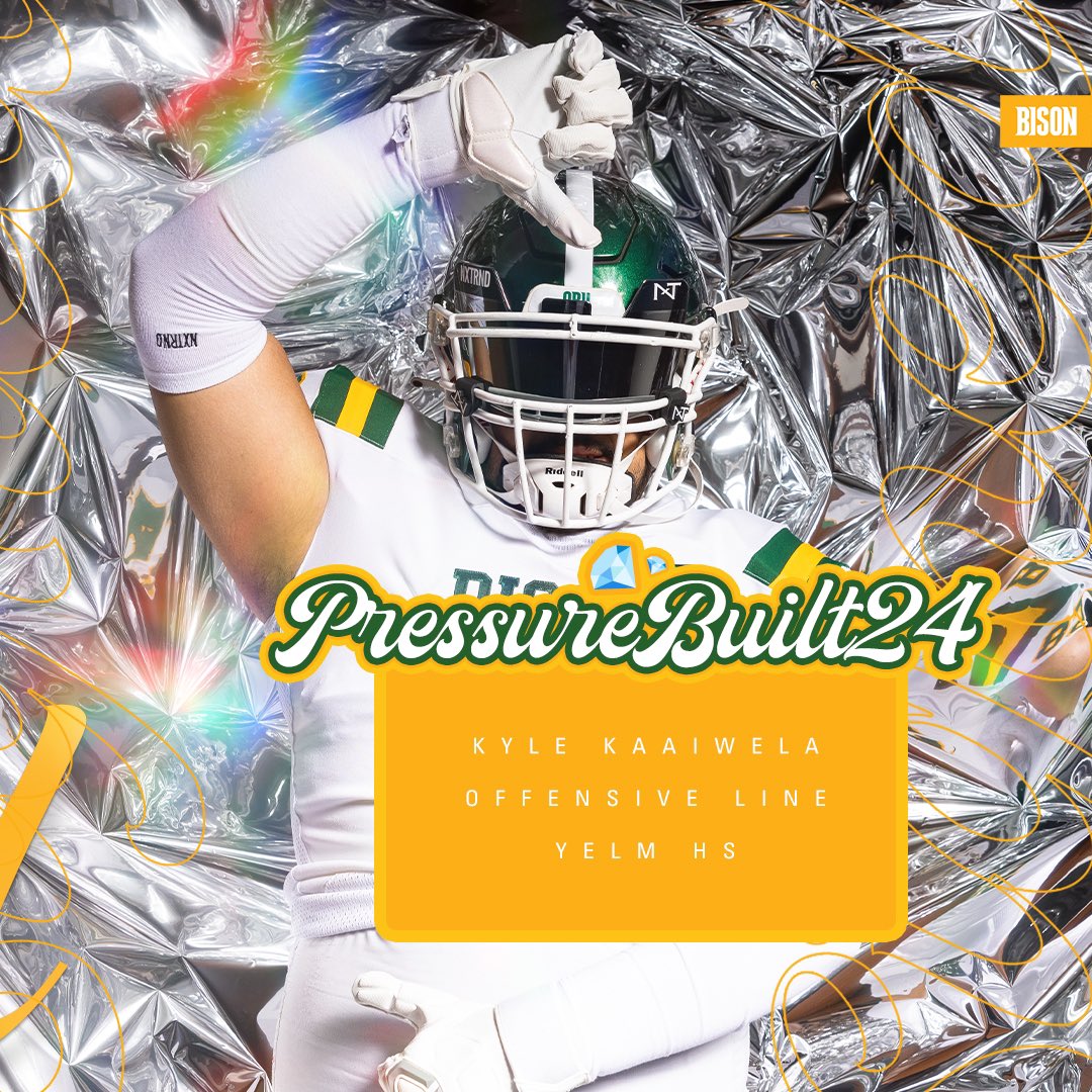 OBU_Football's tweet photo. Let's work, @Kyle_Kaaiwela58! 

#PressureBuilt24 | #NSD24 https://t.co/6TTmFFEIk9