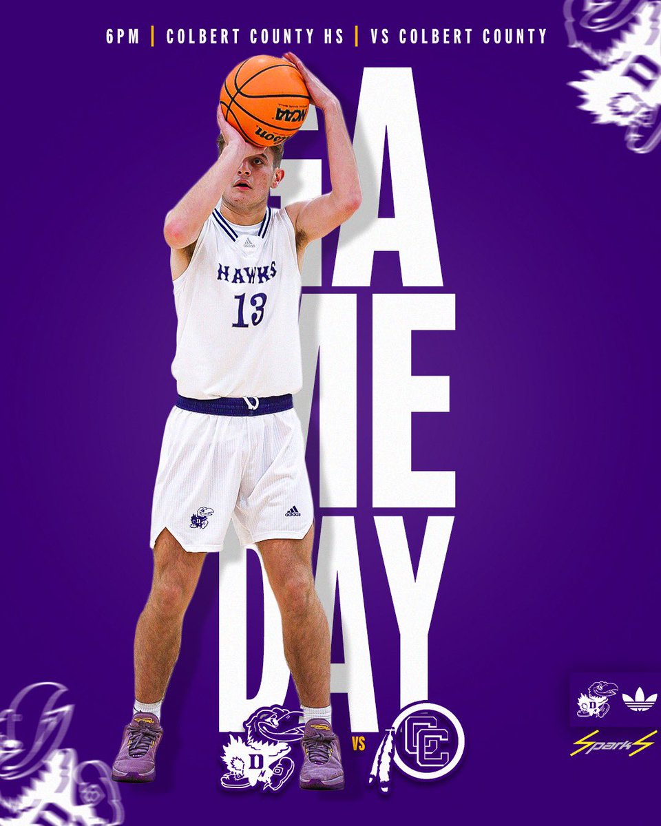 DVilleHawks's tweet photo. 🚨 GAMEDAY 🚨

Area Championship tonight at Colbert County!

🆚 Colbert County 
📍 AWAY (Colbert County)
⏰ 6:00 PM
🖥️ https://t.co/ZAF9lVJJy7
🎟️ $10 (GoFan) 

#TTFT | #HawkSOAR🦅 https://t.co/STBkgAnHpD