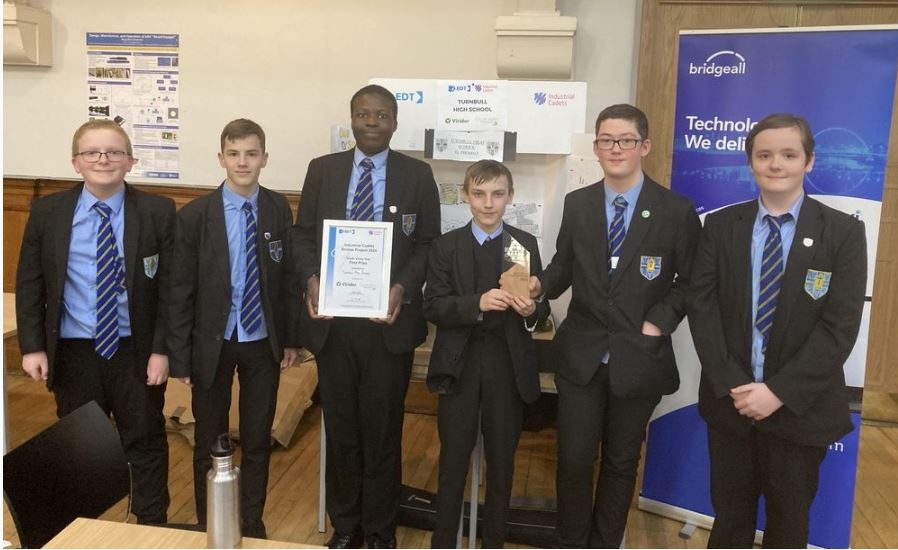 EDTScotland's tweet photo. Congratulations to the Clyde Valley pupils who graduated from their Industrial Cadets Bronze Projects today! Brilliant effort from all of the teams.
1st prize - Turnbull High School
2nd prize - Woodfarm High School Team 1
Pupils' choice award - St Aidan's High School https://t.co/rDCiMAinZj