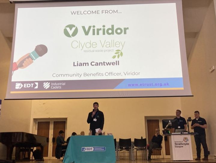 EDTScotland's tweet photo. Congratulations to the Clyde Valley pupils who graduated from their Industrial Cadets Bronze Projects today! Brilliant effort from all of the teams.
1st prize - Turnbull High School
2nd prize - Woodfarm High School Team 1
Pupils' choice award - St Aidan's High School https://t.co/rDCiMAinZj
