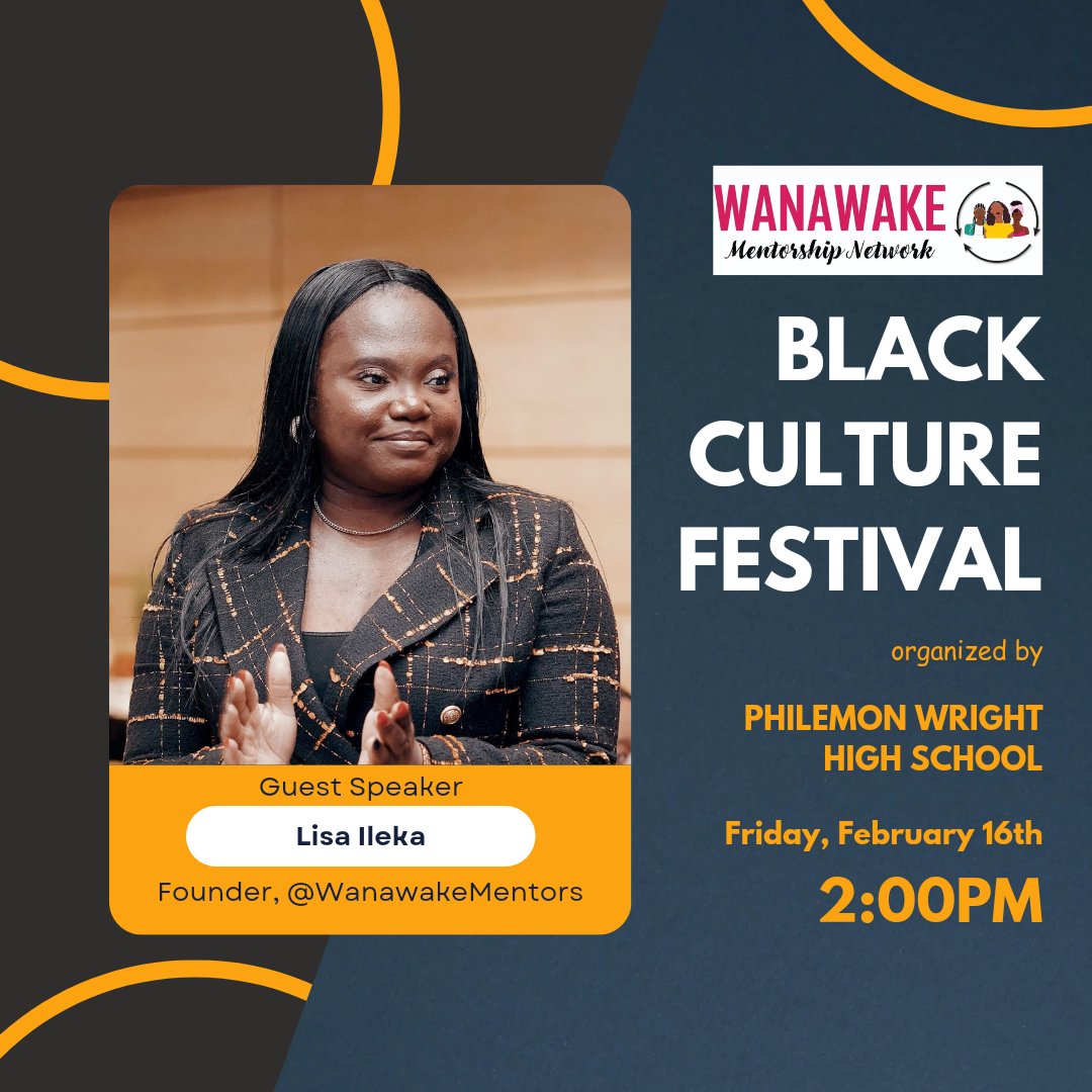 We are excited to share that we will be participating in the Black Culture Festival on Friday February 16th.
Nous sommes ravies de partager que nous participerons au Festival de la Culture Noire le  vendredi 16 Février.
#wanawakeMentors #blackhistorymonth #ottawa #gatineau