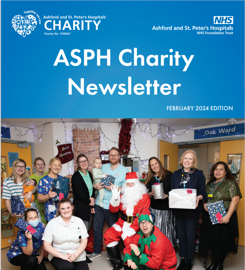 Ashford and St Peter’s Hospitals’ Charity would like to say thank you to everyone who has donated, fundraised, volunteered, or helped raise our profile. Our work is made possible because of you. Read our newsletter here: ashfordstpeters.net/fundraising/Fu…