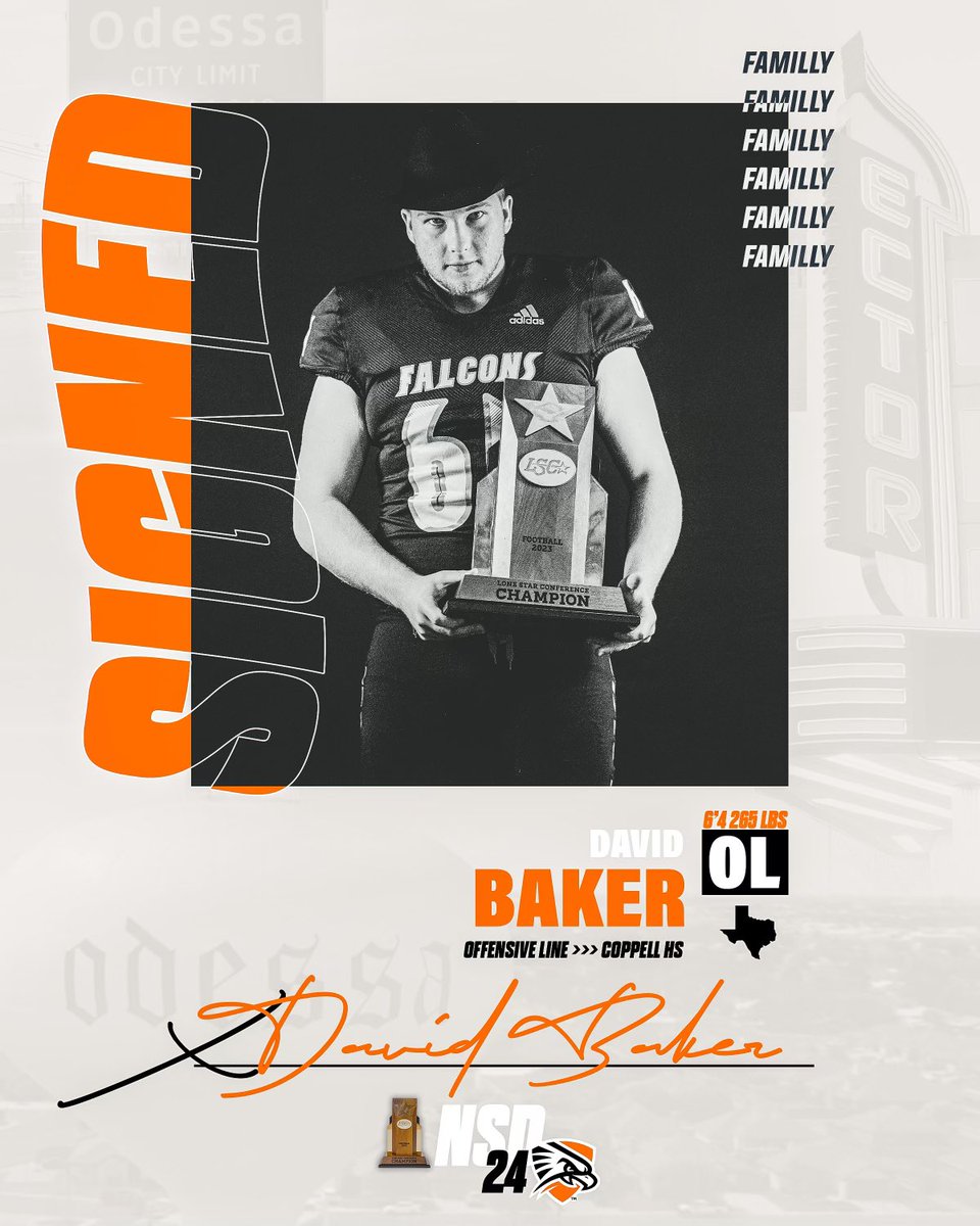 Welcome to the #FAMILLY 
<a href="/David2024Baker/">David Baker</a> 
Offensive Lineman
Coppell HS