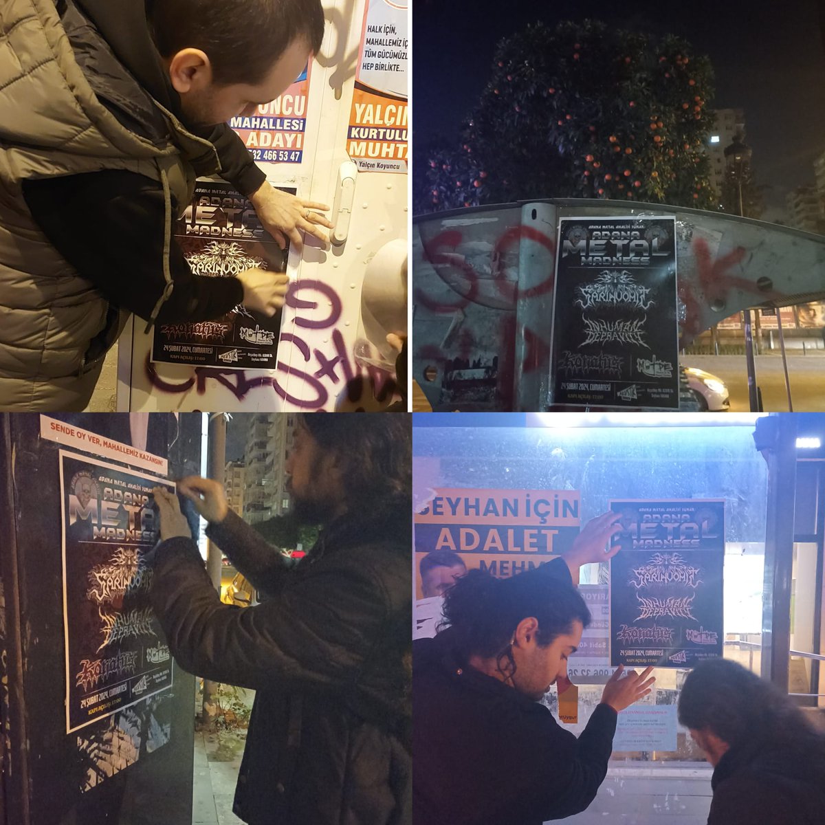 adanametalahali's tweet photo. Adana, Metal Madness'a hazır!
24 Şubat Cumartesi, metal dolu gecede birçok süprizle sizlerleyiz.
Detaylar çok yakında.
#AdanaMetalAhalisi #AdanaMetal #AdanaRock #AdanaMetalMadness #Sarinvomit #İnhumanDepravity #Konatus #Motde https://t.co/xFT02LFnKL