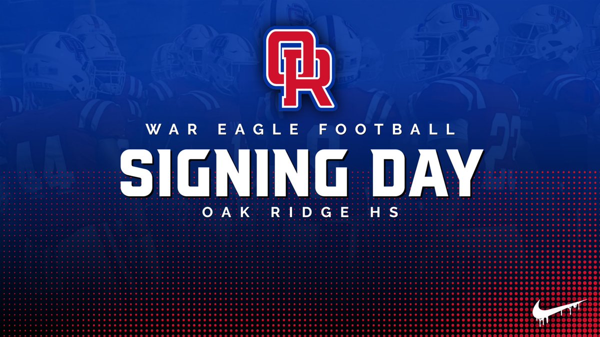 Excited to celebrate our War Eagles signing to play at the next level! #WarEagle 🔵🔴🦅