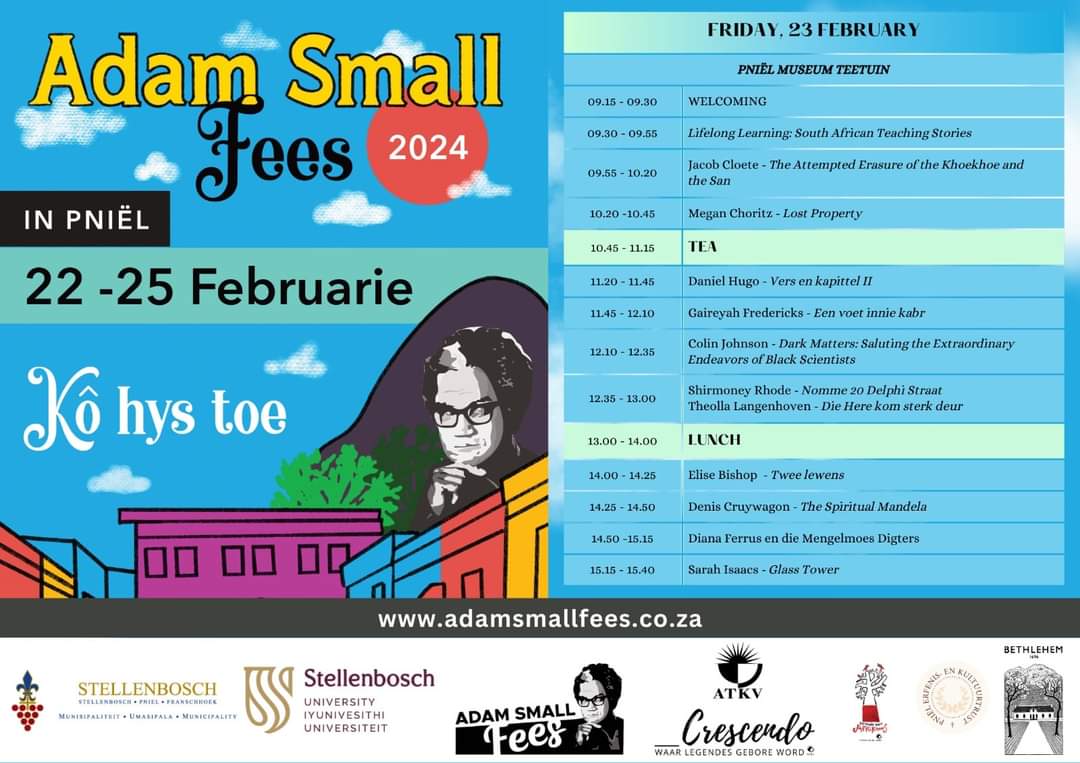 theolla21's tweet photo. Honoured to be invited to the #AdamSmallFees. Invited by a Facebook friend, whose book I bought. Then he saw me launching mine. Only to realise we both work at @UWConline. Dr David is the founder of this Festival, making it more humbling to be invited by him. Wow. https://t.co/QyRfoB2Mgd
