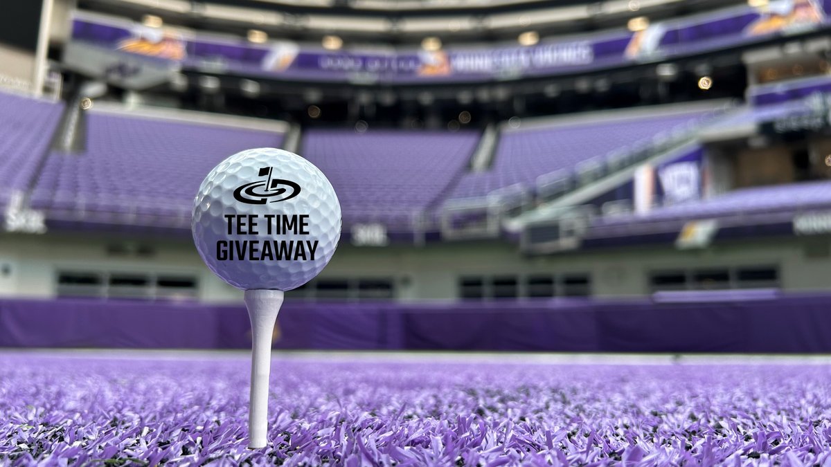 🏌️ TEE TIME GIVEAWAY 🏌️ Win a VIP tee time for four (4) players to Upper Deck Golf at U.S. Bank Stadium! Join us for a round of golf inside our stadium on any day from February 23-25. Repost and follow us for your chance to win! Sweepstakes ends February 8 at 11:59 pm.