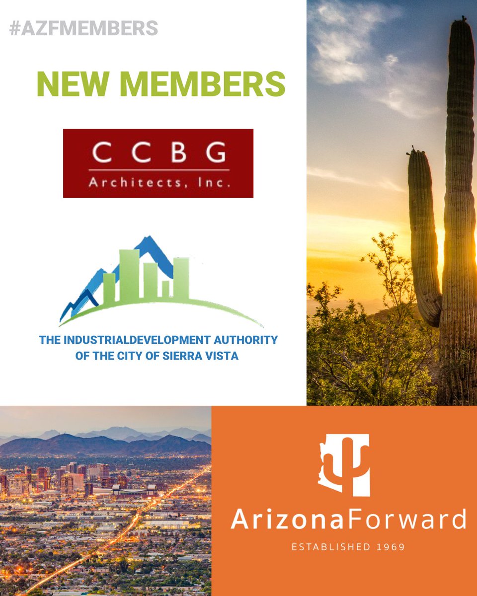 Join us in warmly welcoming Arizona Forward's newest members! 🎉🌵 We're excited to have them on board as we work towards a sustainable future. #ArizonaForward #Sustainability #NewMembers #AZFmember