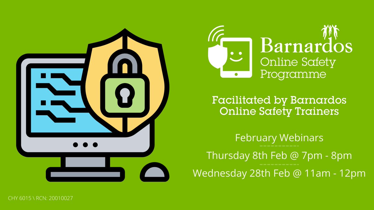 📢Parents don’t miss our free parent online safety webinar, delivered via Zoom this Thursday the 8th of February 2024 at 7:00pm. Sign up below 👇 us02web.zoom.us/webinar/regist…