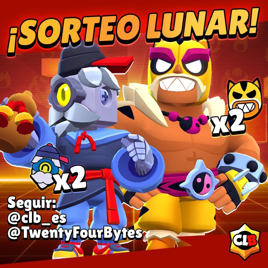 TwentyBrawl's tweet photo. 🎁 ¡SORTEO LUNAR - 4 SKINS!
#BrawlStars #YearOfTheDragon

Para participar:
🌙 Seguir a @clb_es y @TwentyFourBytes  
🌙 Like 💜 + RT🔁

Resultados el 14/02 ;)⌛ https://t.co/rlMboyGbld