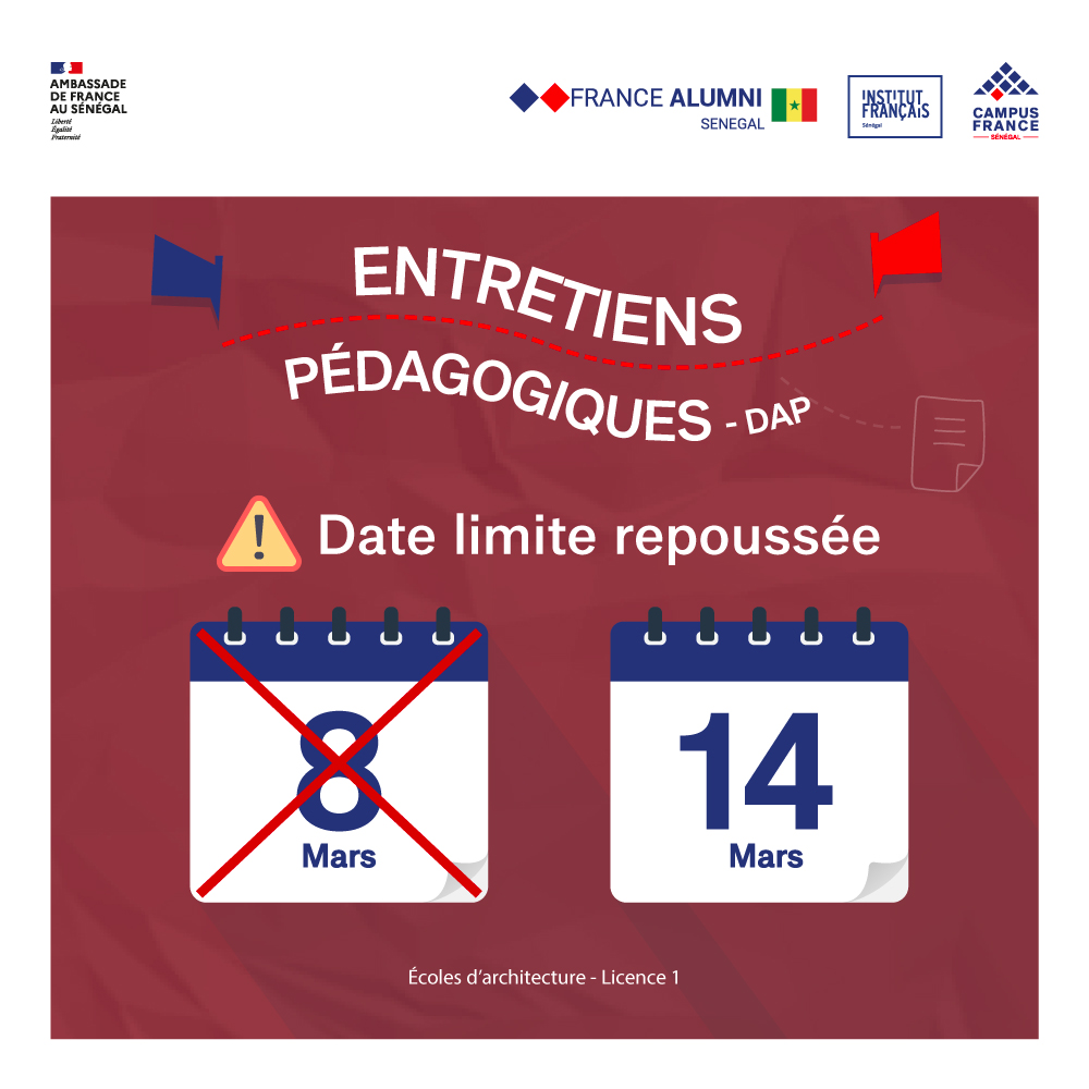 📢 La date limite pour les entretiens pédagogiques pour les DAP est repoussée jusqu'au 14 Mars. Assurez-vous de vérifier régulièrement votre messagerie pour les créneaux disponibles. Pour vous préparer, visionnez notre vidéo: bit.ly/3Uvi9bM #EntretiensPédagogiques #CFS📷