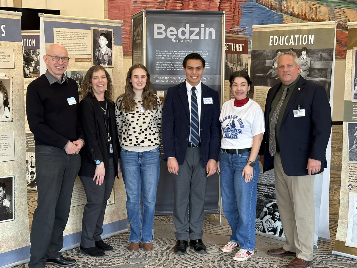 I'm so proud of our Chandler High students for being part of a valuable, historic piece of history. It's an honor to see what collaboration in our community can do to educate others. #WeAreChandlerUnified