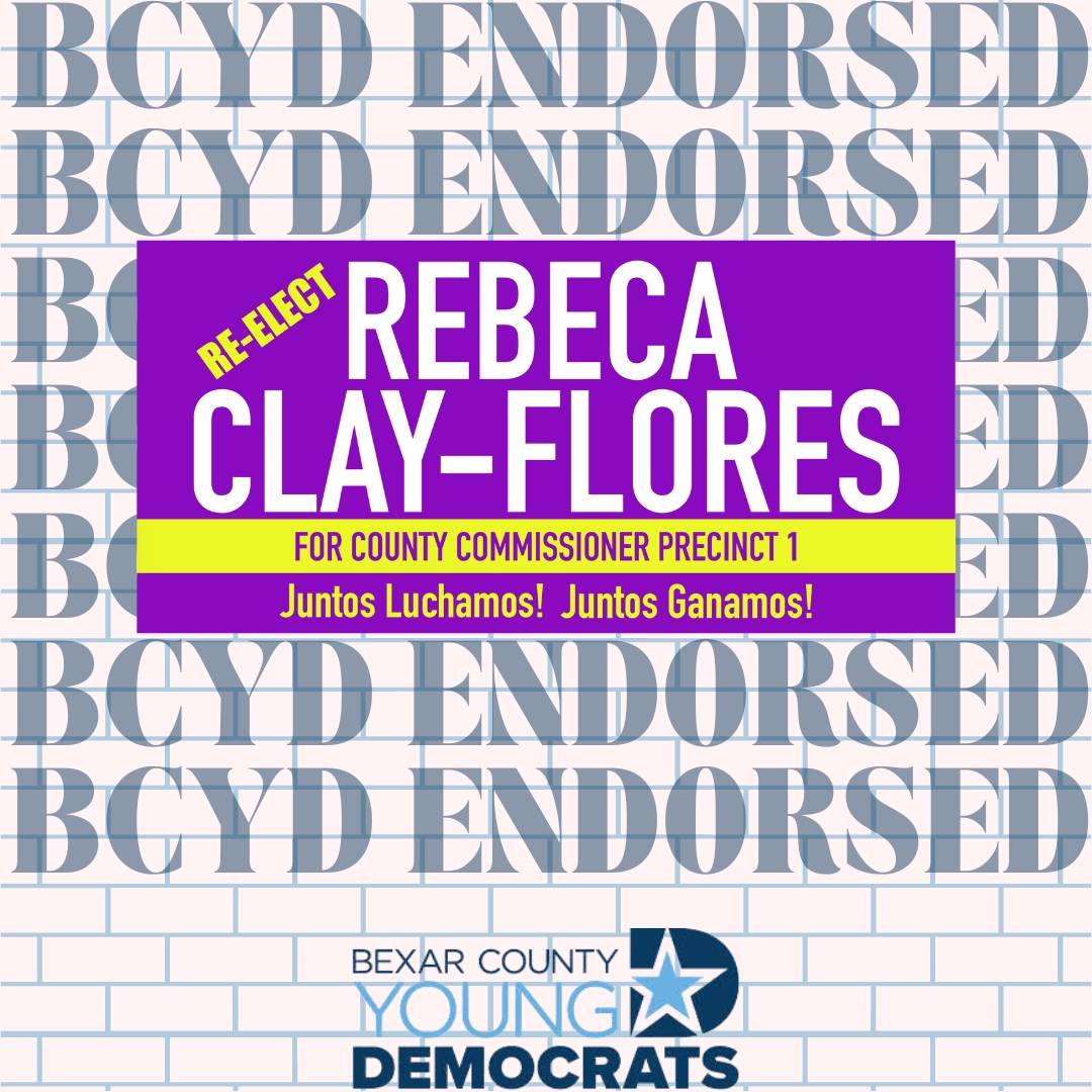 BexarYD's tweet photo. Breaking through with our 2024 Democratic Primary endorsements BCYD is excited to announce our county level endorsed candidates/elected officials! Help us to help THEM get elected in the 2024 March Primary Elections! 1/2 #officialbexaryoungdems #BCYD #youngdemcandidates #youngdem https://t.co/XcIFgQuL5y