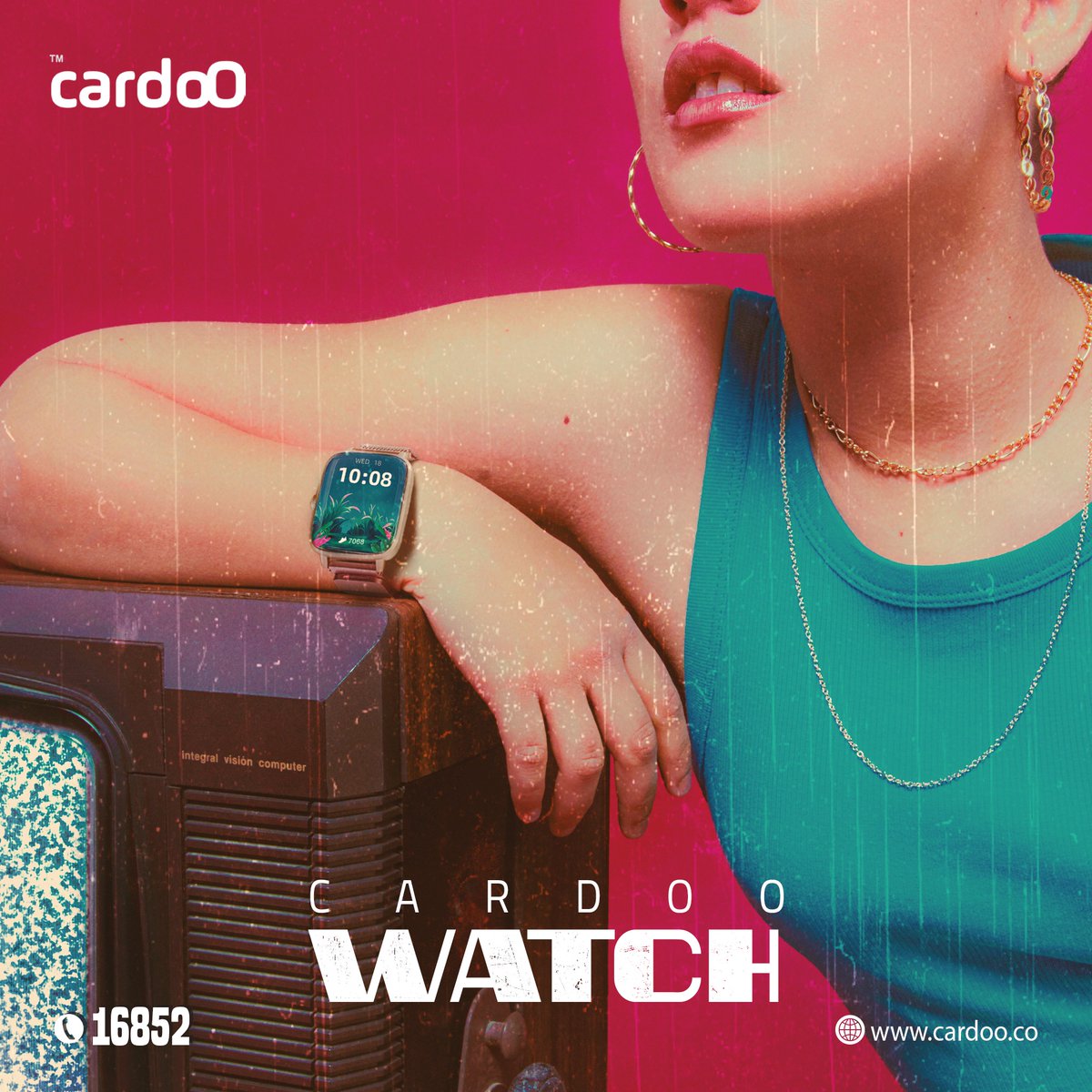 Cardoo_ltd's tweet photo. كاردو واتش دلوقتي مش مجرد سمارت واتش عادية 📷دي تكنولوجيا جامده، بتساعدك تتابع حاجات كتير

📷 زي كل notifications والـ Calls!
📷 تستخدمه�� في الرياضة و تتابع ضربات قلبك!
📷 ده غير الابلكييشنز الكتيرة اللي جواها!

جدد استايلك
اشتريها بخصم 500 جنيه: https://t.co/mRAJ62djY4

#CardoO https://t.co/pc6YPztN6x