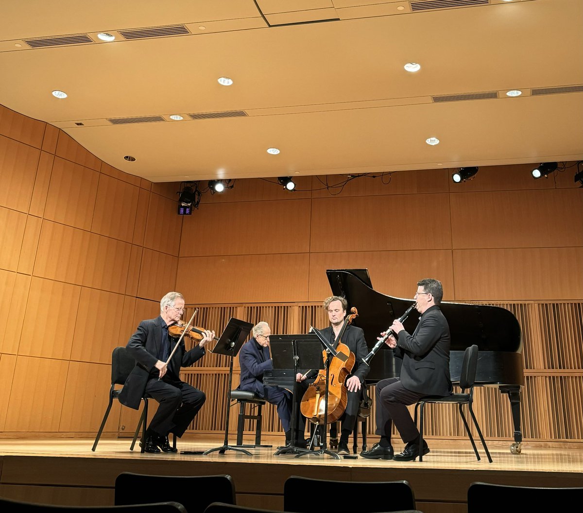 Enjoyed performing works by Reena Esmail and Gabriela Lena Frank with <a href="/CoplandHouse/">Copland House</a> yesterday at <a href="/GC_CUNY/">The Graduate Center</a>