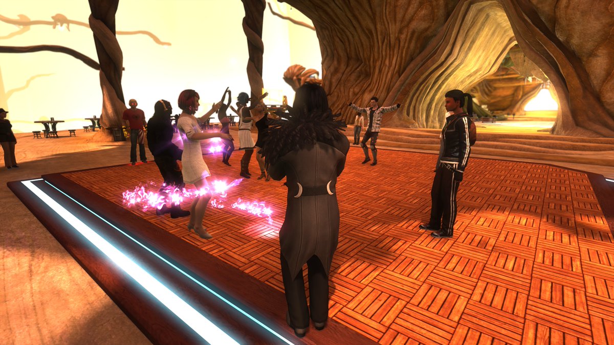 KlausvonRichter's tweet photo. Some photos from @ReaperTSW's last regular edition of #TheReaping last night. To reiterate:

Thank you, Reaper. You brought countless joy for so many not only through your music, but your very presence. Tweets are too tiny for all the love!
#SWLRP @SWLRoleplay #SecretWorldLegends https://t.co/gZcez0BOwY