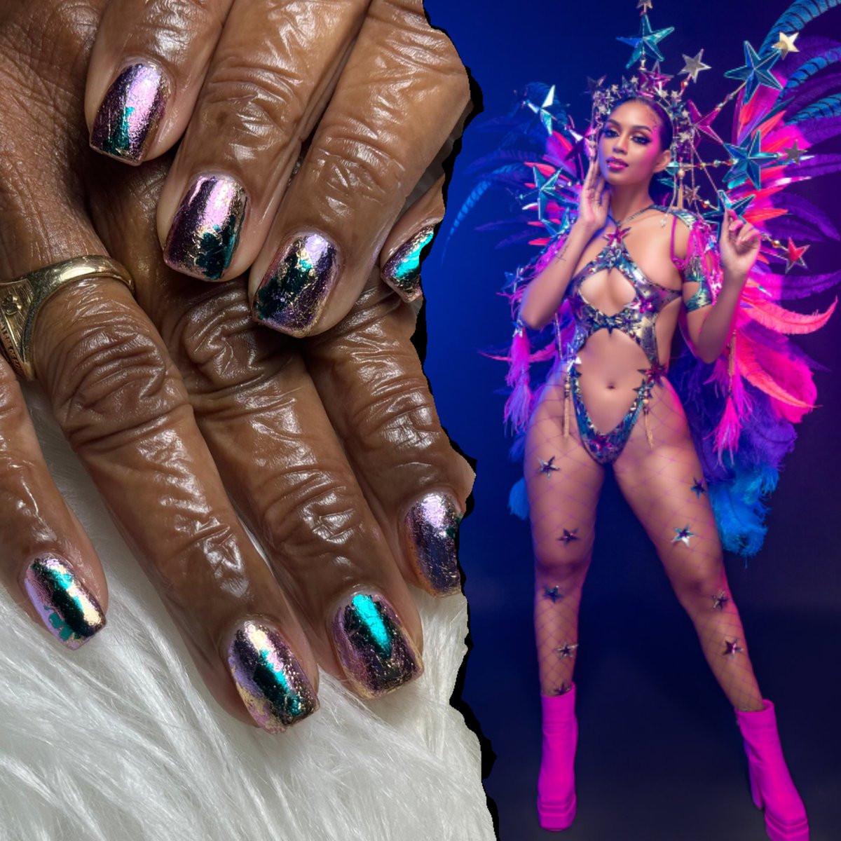 prettybusinessT's tweet photo. Carnival match nails continue

Call 497-7637 https://t.co/Amh4thaJbf