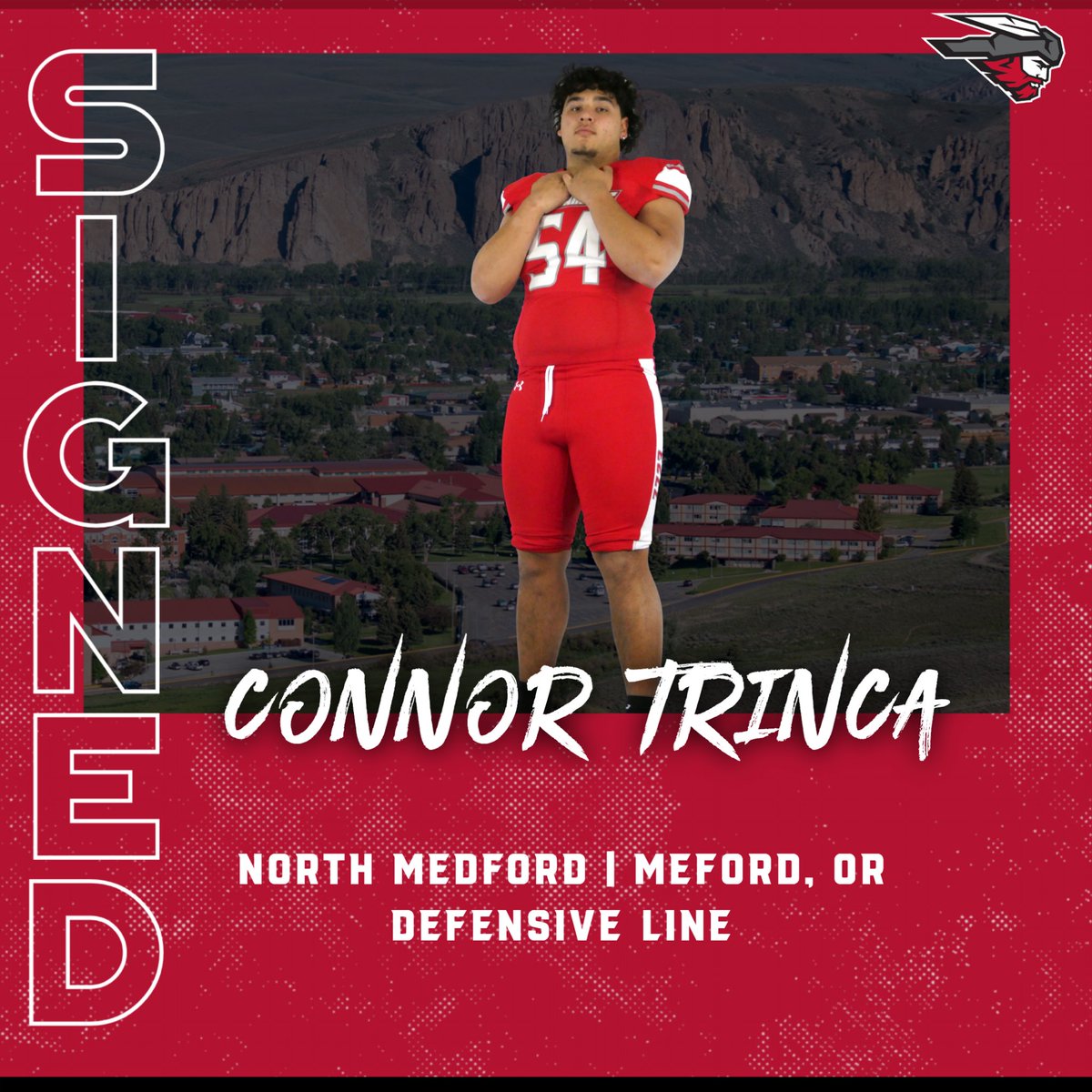 MountaineerFB's tweet photo. Welcome to Gunnison, America @ConnorTrinca ! #ThinAirCrew #MountUp https://t.co/oRgPv5bK0S