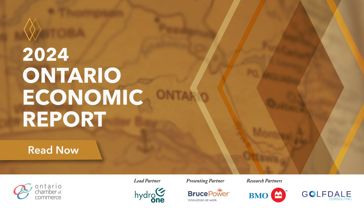 High inflation, interest rates and housing costs continue to drive pessimism in Ontario’s economic outlook.

Today, the <a href="/OntarioCofC/">Ontario Chamber</a> released the eighth annual Ontario Economic Report. Read #OER2024: bit.ly/3SwYqpv