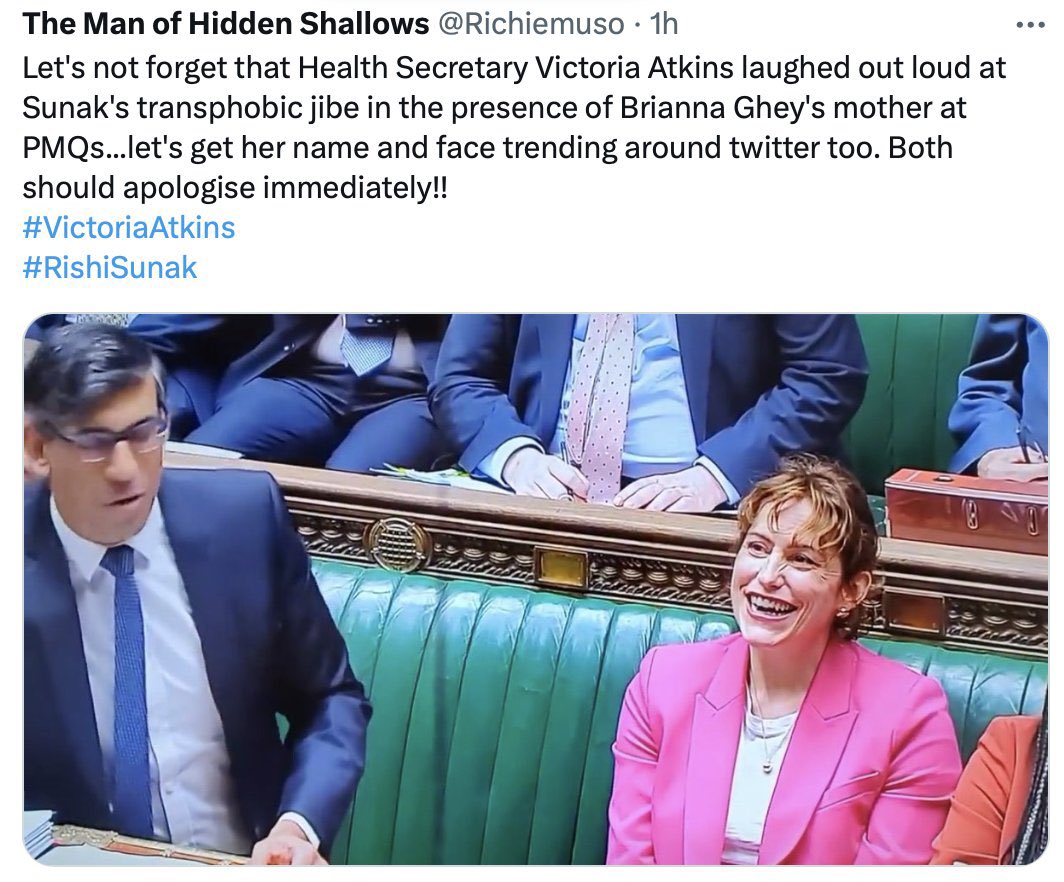 KevinAMcDonald7's tweet photo. @VictoriaAtkins Utter #lowlife #gammon #ToryScum
#GeneralElectionNOW #TorriesOUT ๐คกโ๏ธ๐๐ https://t.co/QzQ7nnCreF