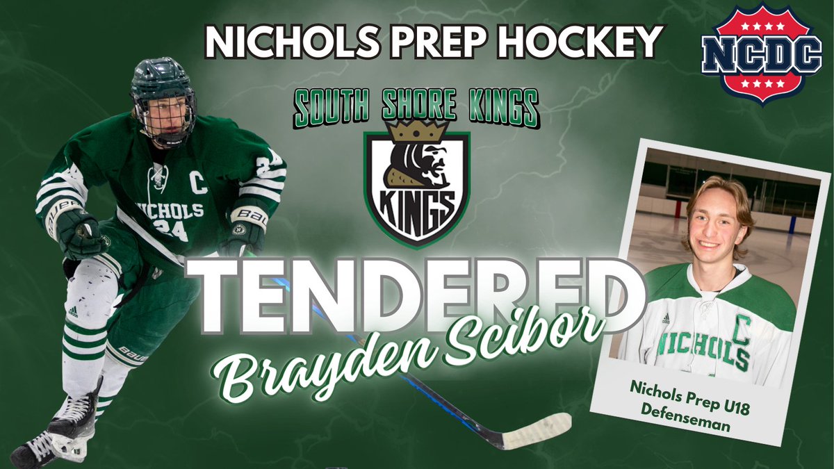 NicholsHockey's tweet image. Congratulations to Captain Brayden Scibor, Senior Defenseman. A leader on and off the ice. #CultureWins #ProcessWins #Vitua